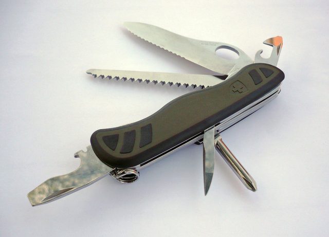 Modern Military issue swiss army knife