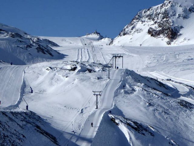 matterhorn paradise ski glacier