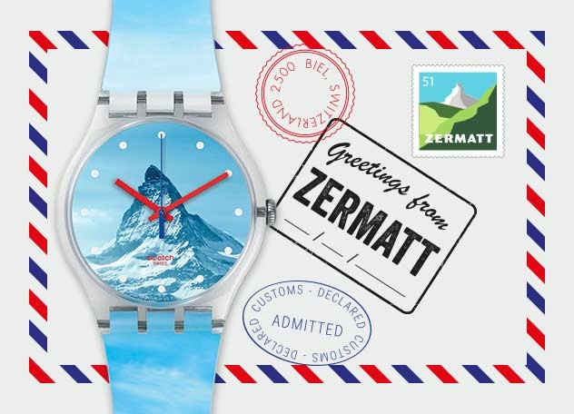 Matterhorn Magnet Zermatt Berge Souvenir 7 cm Schweiz Poly 1056 