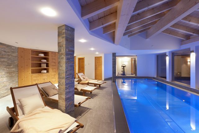 zermatt chalet with pool