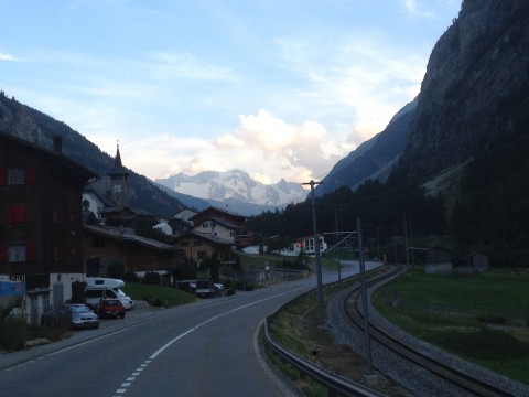 view of the breithorn