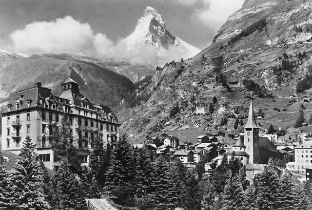Vintage picture - Zermatt