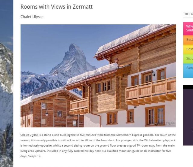 chalet ulysse best ski chalet switzerland