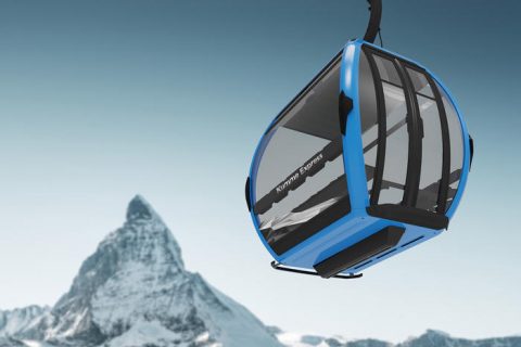 kumme gondola zermatt cabin