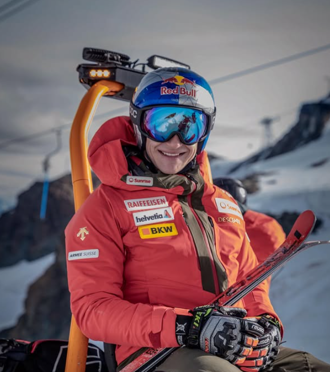 Marco Odermatt in Zermatt for pre-season training - Matterhorn Chalets